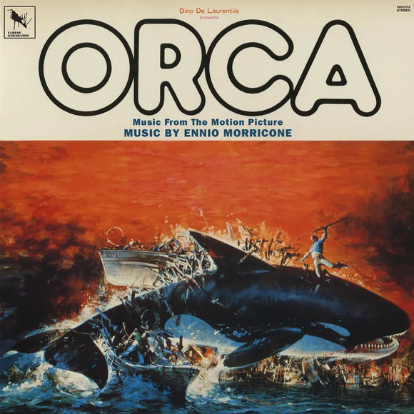 Ennio Morricone  - Orca (Music From The Motion Picture) (Reel Cut Series) (‘Blood in the Water’ Colored Vinyl)