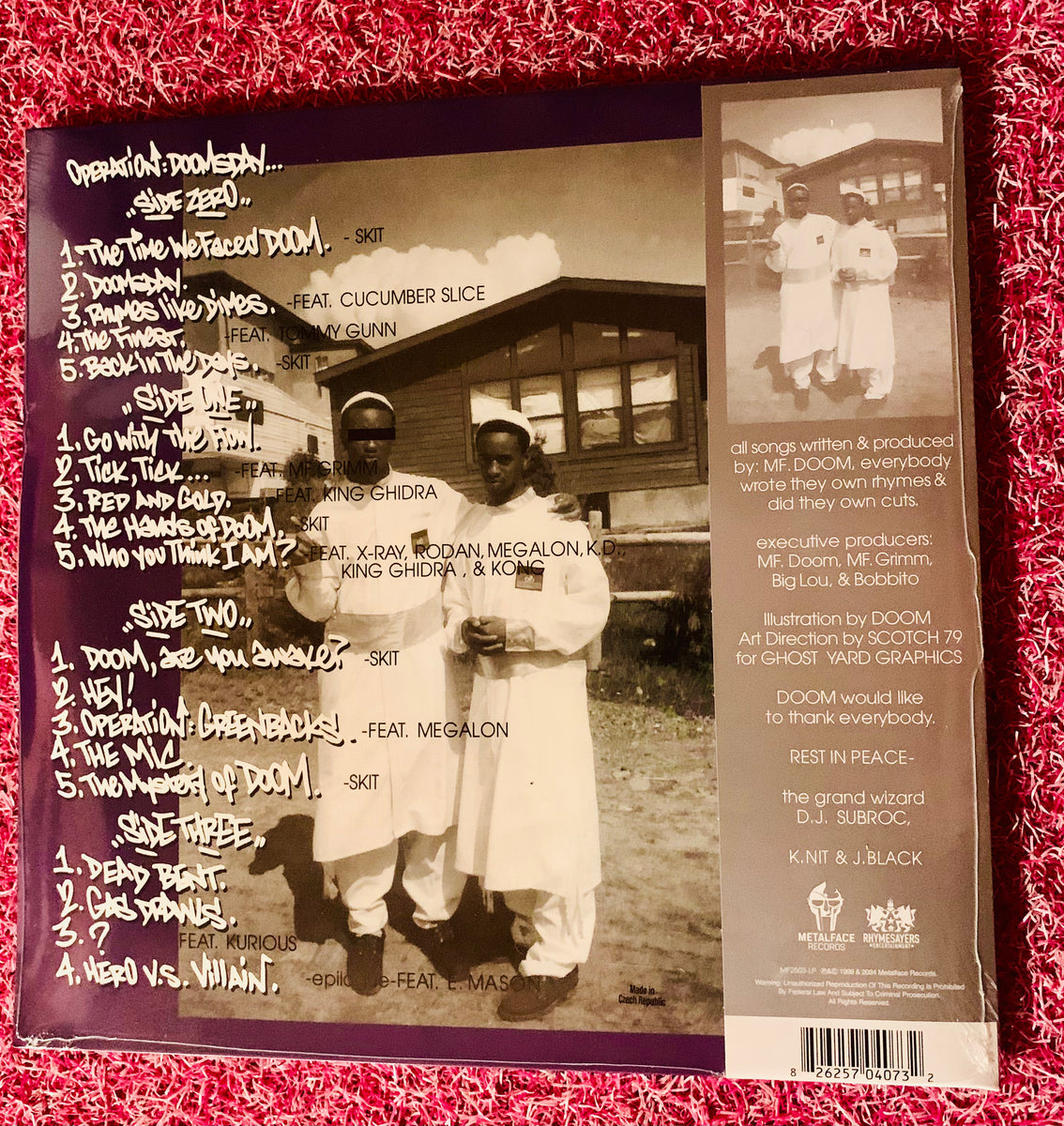 MF Doom - Operation: Doomsday 25th Anniversary (Silver Obi