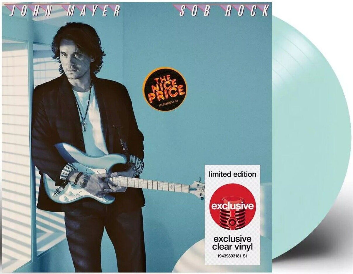 John Mayer Sob Rock (Limited Edition Clear Vinyl) Good Records
