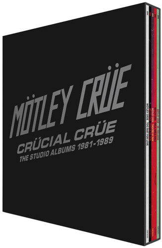 MÖTLEY CRÜE『Crücial Crüe』【未開封】 Motley Crue - Crucial Crue: The Studio Albums 1981-1989 – Good