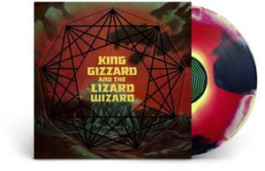 King Gizzard and the Lizard Wizard - Nonagon Infinity (Neon Red, Neon Yellow, Black Mixed Multi-Colored Vinyl) - Good Records To Go