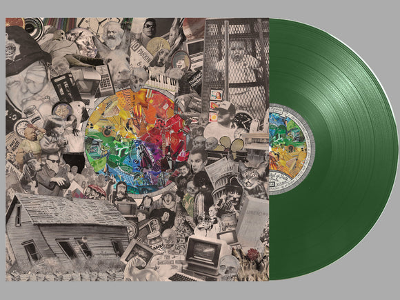 Dougie Poole - The Rainbow Wheel of Death (Forest Green Vinyl) (Signed)
