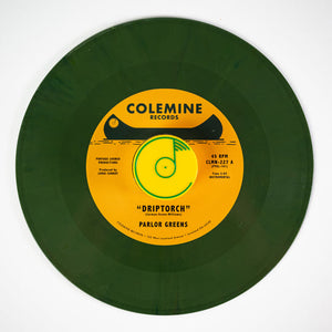 Parlor Greens - Driptorch / 200 Dollar Blues (7" Camo Green Color Vinyl)