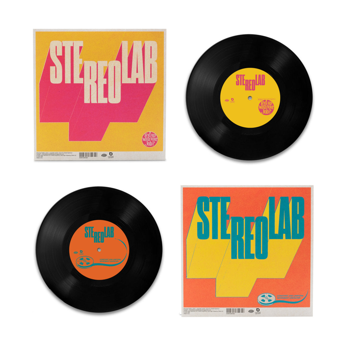 Stereolab - Fed Up With Your Job / Constant And Uniform