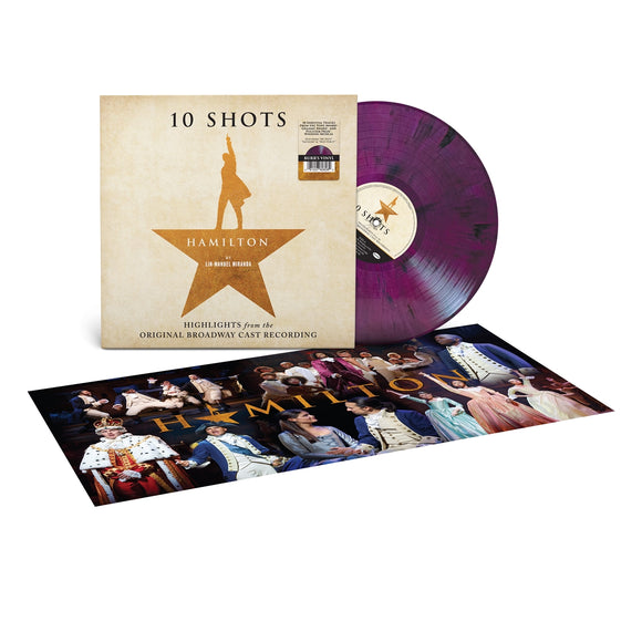 Hamilton: 10 Shots (Highlights From The Original Broadway Cast Recording)(Burr's Vinyl)