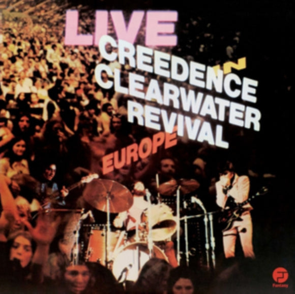 Creedence Clearwater Revival - Creedence Clearwater Revival Live In Europe (LP)