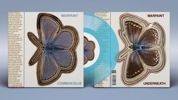 Warpaint - Common Blue / Underneath (Transparent Blue Vinyl 7”)