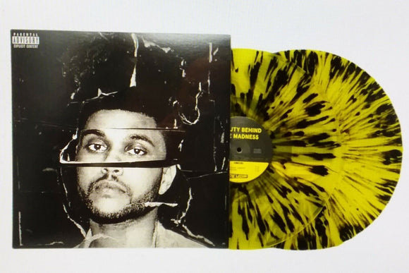 The Weeknd - Beauty Behind the Madness 180g 2LP (Yellow with Black Splatter Vinyl)