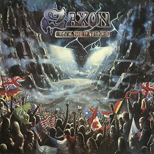Saxon - Rock The Nations (Red, White, & Blue Tri-Colored Vinyl)
