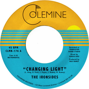 The Ironsides - Changing Light / Sommer (7" Single) (Blue Vinyl)