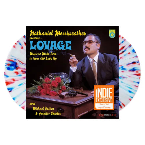Nathaniel Merriweather, Lovage -Music To Make Love To Your Old Lady By (2xLP Clear w/ Red & Turquoise Splatter Vinyl)