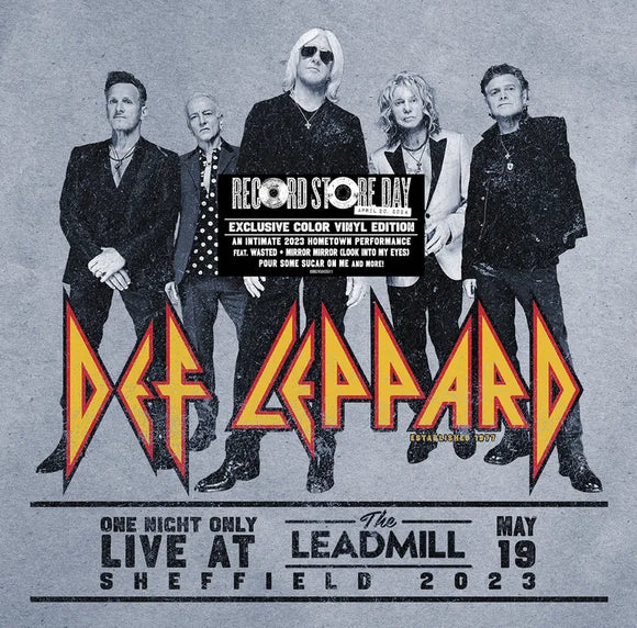 Def Leppard  - One Night Only: Live At The Leadmill 2023 2LP