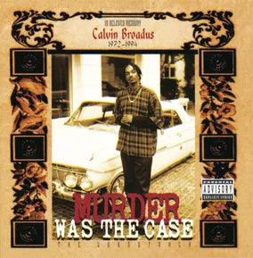 Various Artists  - Murder Was The Case (The Soundtrack) 2LP (Translucent Red Vinyl)