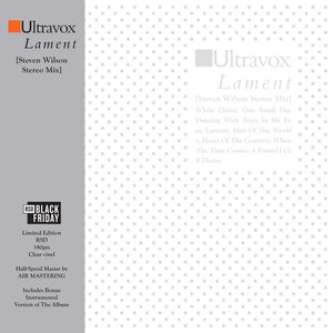 Ultravox  - Lament [Steven Wilson Stereo Mix] (2LP)