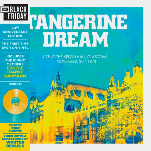 Tangerine Dream  - Live at the Kelvin Hall, Glasgow 1974: 50th Anniversary Ediiton (2LP)