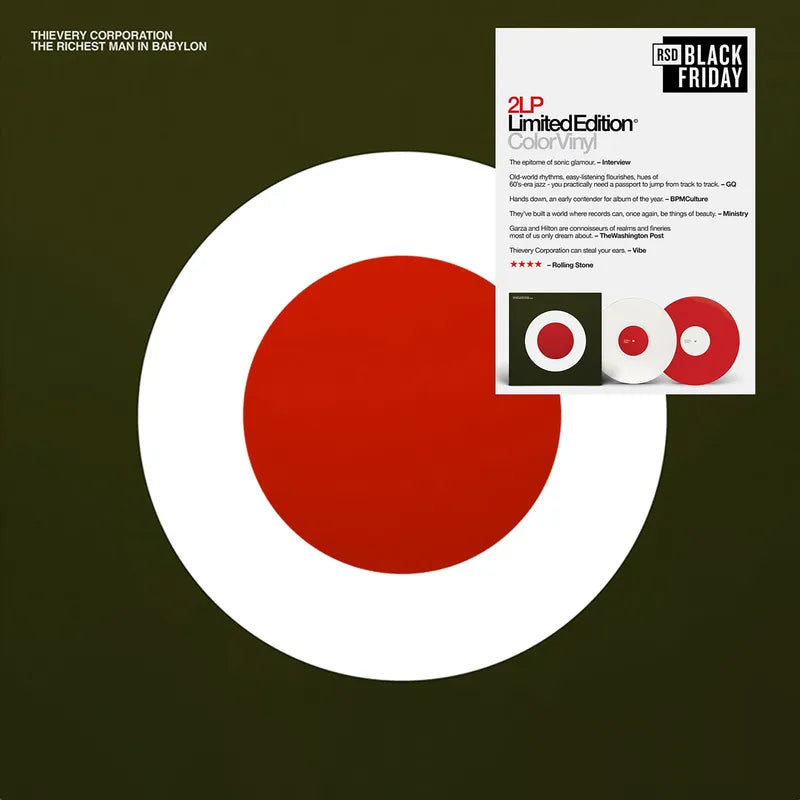 Thievery Corporation - The Richest Man In Babylon {2LP} – Good