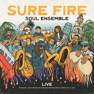 Sure Fire Soul Ensemble 'Live At Panama 66' (Clear Vinyl LP w/ Orange Swirl)