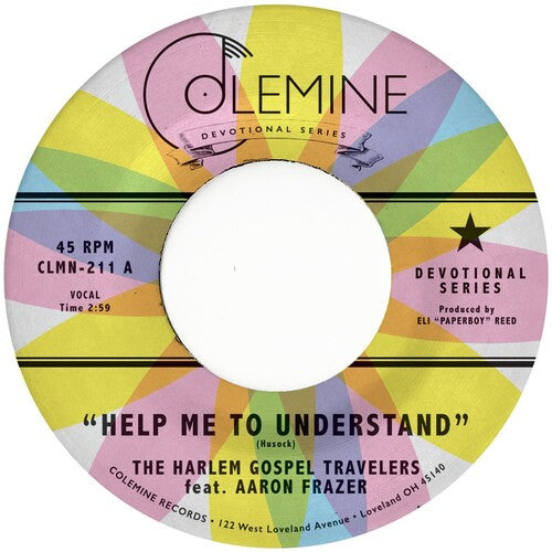 The Harlem Gospel Travelers Featuring Aaron Frazer - Help Me To Understand b/ w Look Up! (7