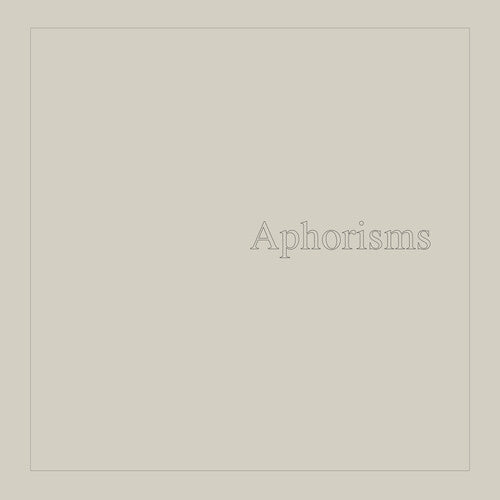 Graham Lambkin - Aphorisms (Vinyl)