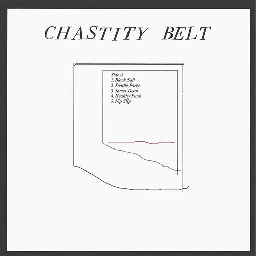 Chastity Belt - No Regerts (10th Anniversary Edition) (Black & White Swirl Vinyl)