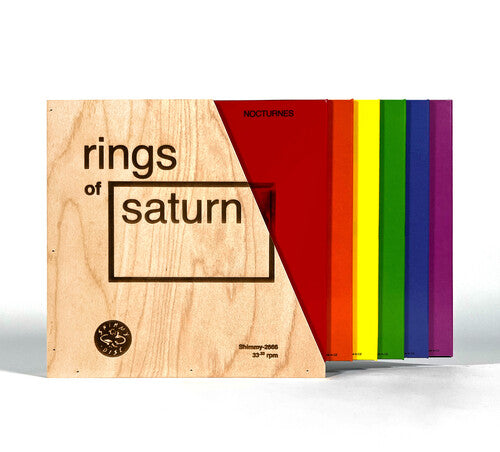 Kramer & Friends - Rings of Saturn (Red / Orange / Yellow / Green / Blue / Purple 6 x 7