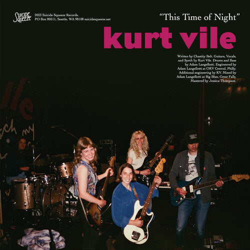 Kurt Vile & Courtney Barnett - This Time of Night b/w Different Now (Aqua Blue Vinyl 7