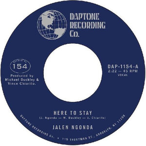 Jalen Ngonda - Here To Stay / If You Don't Want My Love (7" Single)