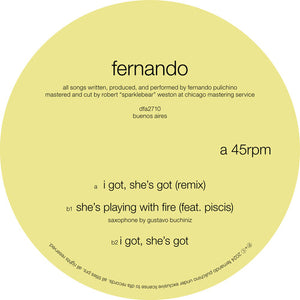 Fernando - I Got, She's Got (12" Single)