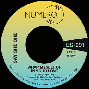 Jim Spencer - Wrap Myself Up In Your Love  (White 7" Vinyl)