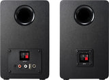 Audio Technica AT-SP3X Bookshelf Speakers Powered Wireless Bluetooth (Black)