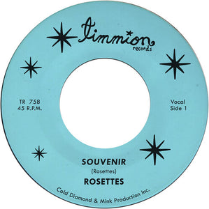 Rosettes - Souvenir (7" Single Transparent Blue Vinyl)