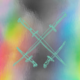 Xiu Xiu - 13” Frank Beltrame Italian Stiletto with Bison Horn Grips (Mint Green Vinyl)