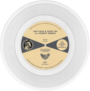 Seun Kuti - Dey / Dey (Instrumental) (Transparent Vinyl 7")