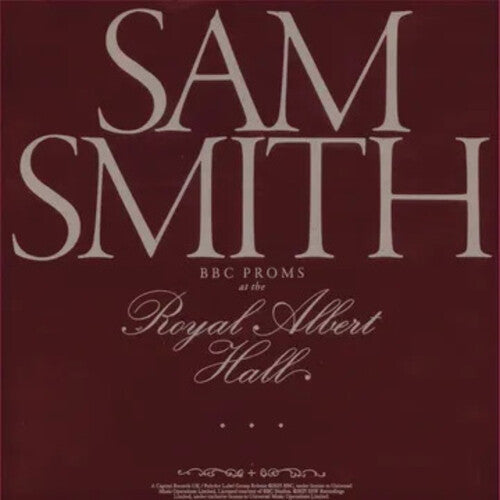 Sam Smith - Bbc Proms At The Royal Albert Hall
