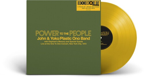 John & Yoko - Power To The People: Live at the One To One Concert, New York City 1972