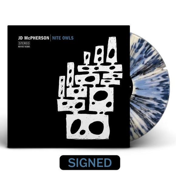 JD McPherson - Nite Owls (Black & Blue Nite Owl Splatter Vinyl)