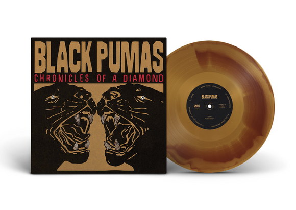 Black Pumas - Chronicles Of A Diamond (Texas Edition Gold & Brown Vinyl & Foil Stamped)