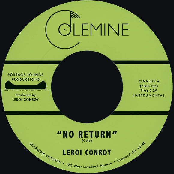 Leroi Conroy - No Return b/w Path Of Man (7