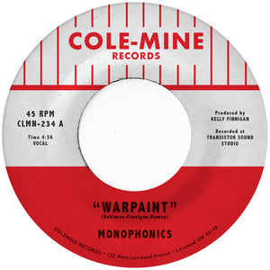 Monophonics & Kelly Finnigan - Warpaint / Crash & Burn (7" Single)