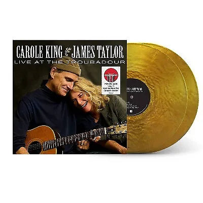 Carole King & James Taylor - Live At The Troubadour (2LP Metallic Gold Vinyl)