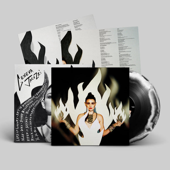 Geneva Jacuzzi - Triple Fire (Black and White Smash Vinyl)