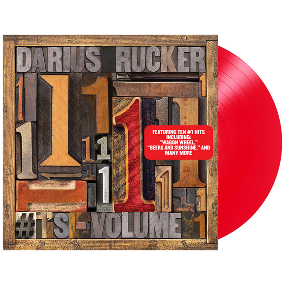 Darius Rucker – #1's - Volume 1 (Red Vinyl)