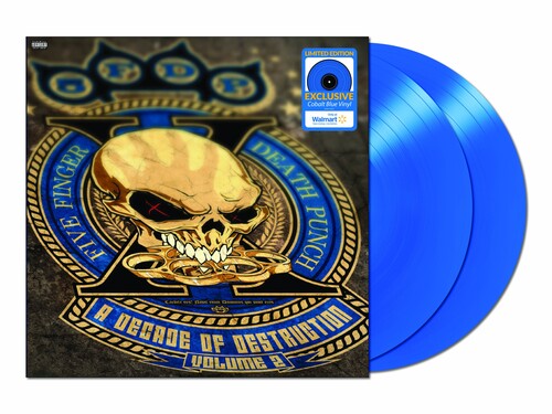 Five Finger Death Punch - A Decade Of Destruction, Vol. 2 (2LP Limited Edition Blue Vinyl)