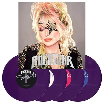 Dolly Parton - Rockstar (Indie Exclusive, 4LP Deep Purple Vinyl w/ Alternate Cover)
