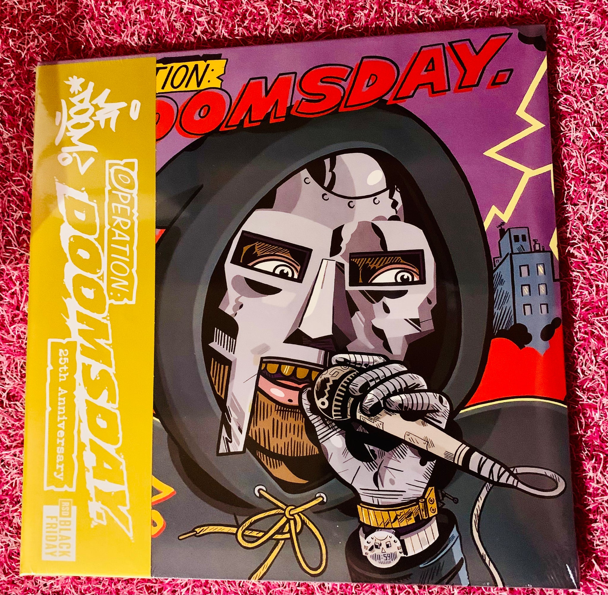 MF Doom - Operation: Doomsday 25th Anniversary (Gold Obi 2LP MF Doom - Operation: Doomsday 25th Anniversary (Gold Obi 2LP