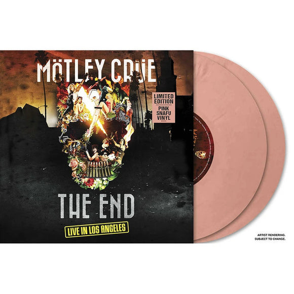 Motley Crue - The End [Live In Los Angeles] (Limited Edition Pink Snafu Vinyl)