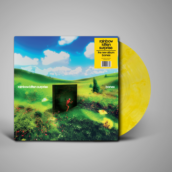 Rainbow Kitten Surprise - bones (Banana Colored Vinyl)