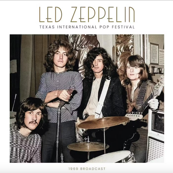 Led Zeppelin - Texas International Pop Festival (Limited Grey & Black Splatter Vinyl) (import)