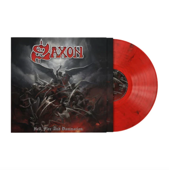 Saxon - Hell Fire And Damnation (Red Marble Vinyl)