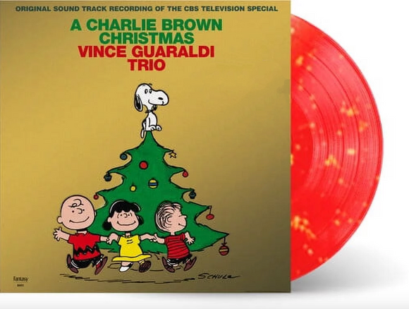 Vince Guaraldi - Charlie Brown Christmas (Gold Foil Edition) (Red with Golden Splatter Vinyl)